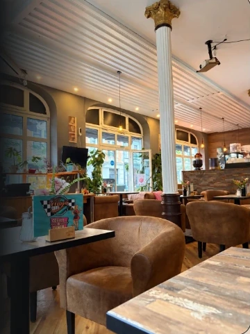 Innenraum von Mojo Coffee & Diner